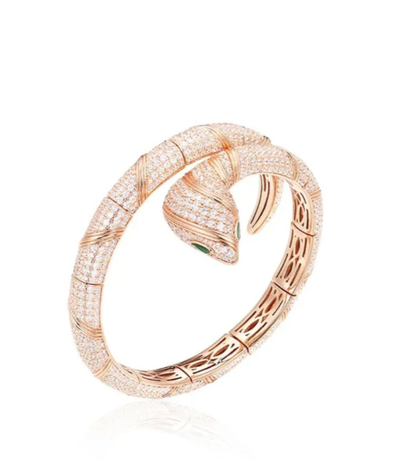 [Renovia Jewelry]HAUTE COUTURE GOLD SERPENTI BRACELET