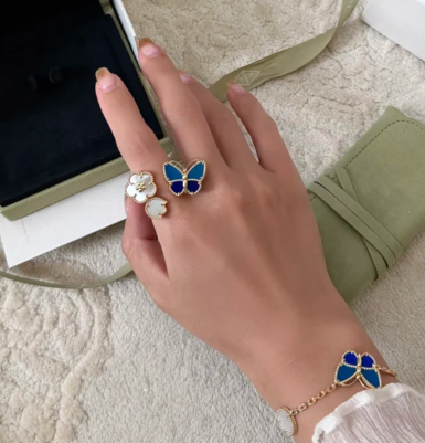 [Renovia Jewelry]2026 NEW TWIN BUTTERFLY LUCKY RING