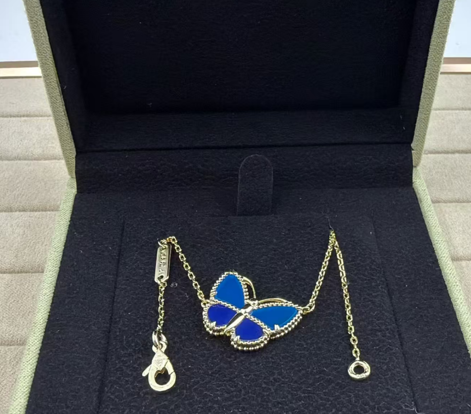 [Renovia Jewelry]2026 NEW BUTTERFLY BLUE   NECKLACE