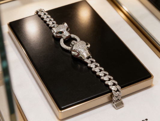 [Renovia Jewelry] DOUBLE PANTHER BRACELET