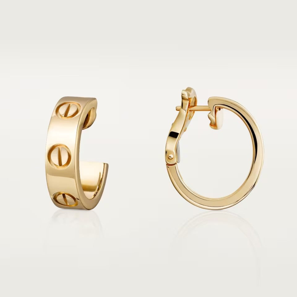 [Renovia Jewelry]LOVE 5.5MM EARRINGS