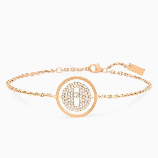 [Renovia Jewelry]LUCKY MOVE DIAMOND PAVED BRACELET