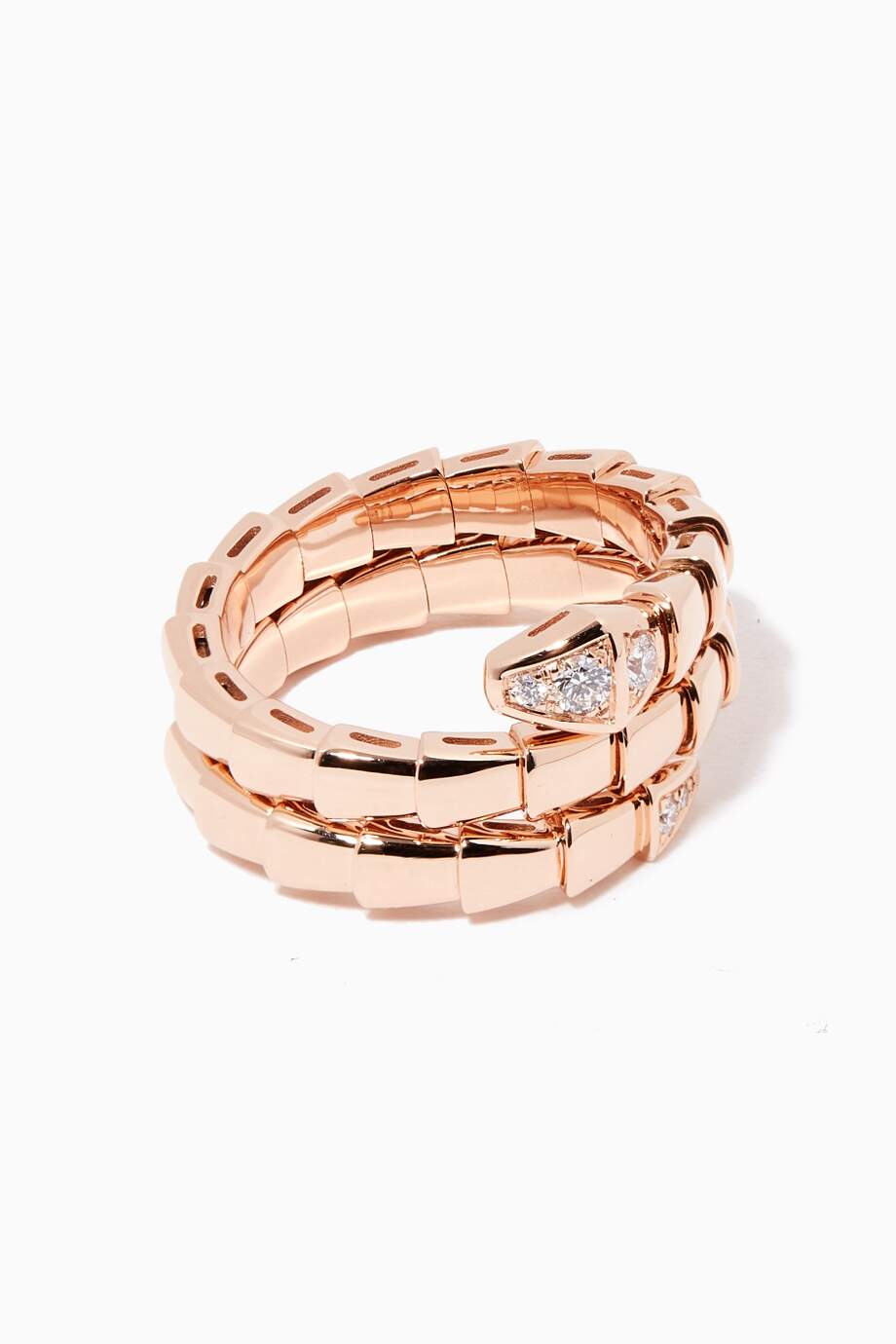 [Renovia Jewelry]SERPENTS DOUBLE ROW DIAMOND RING