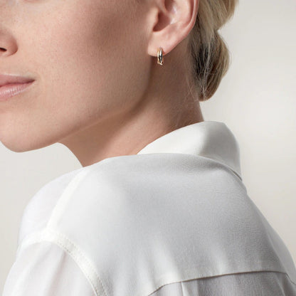 [Renovia Jewelry]TRINITY ON DIAMOND MINI EARRINGS