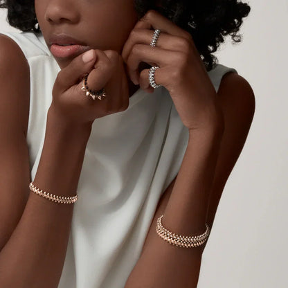 [Renovia Jewelry]CLASH  BRACELET MEDIUM 8MM
