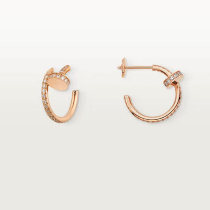 [Renovia Jewelry]JUSTE FULL DIAMOND SMALL EARRINGS