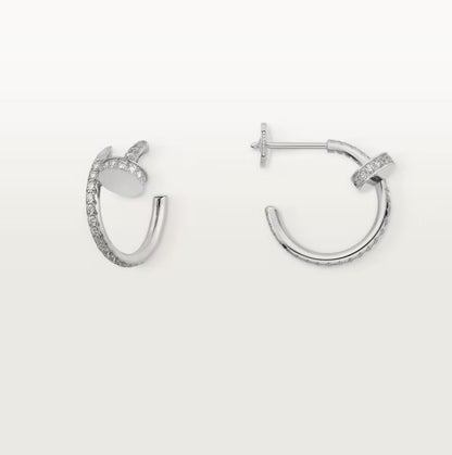 [Renovia Jewelry]JUSTE FULL DIAMOND SMALL EARRINGS