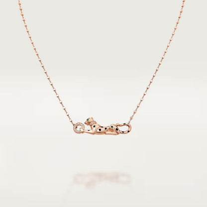 [Renovia Jewelry]PANTHERE FULL DIAMOND NECKLACE