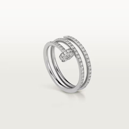 [Renovia Jewelry]JUSTE RING 4.8MM FULL DIAMOND