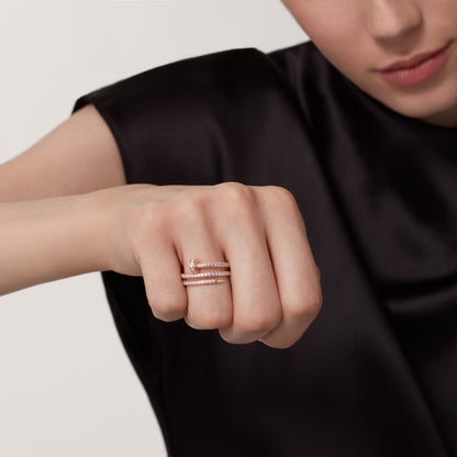 [Renovia Jewelry]JUSTE RING 4.8MM FULL DIAMOND