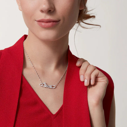 [Renovia Jewelry]PANTHERE PAVED DIAMOND NECKLACE
