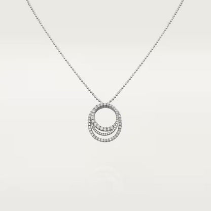 [Renovia Jewelry]ETINCELLE  FULL DIAMOND NECKLACE