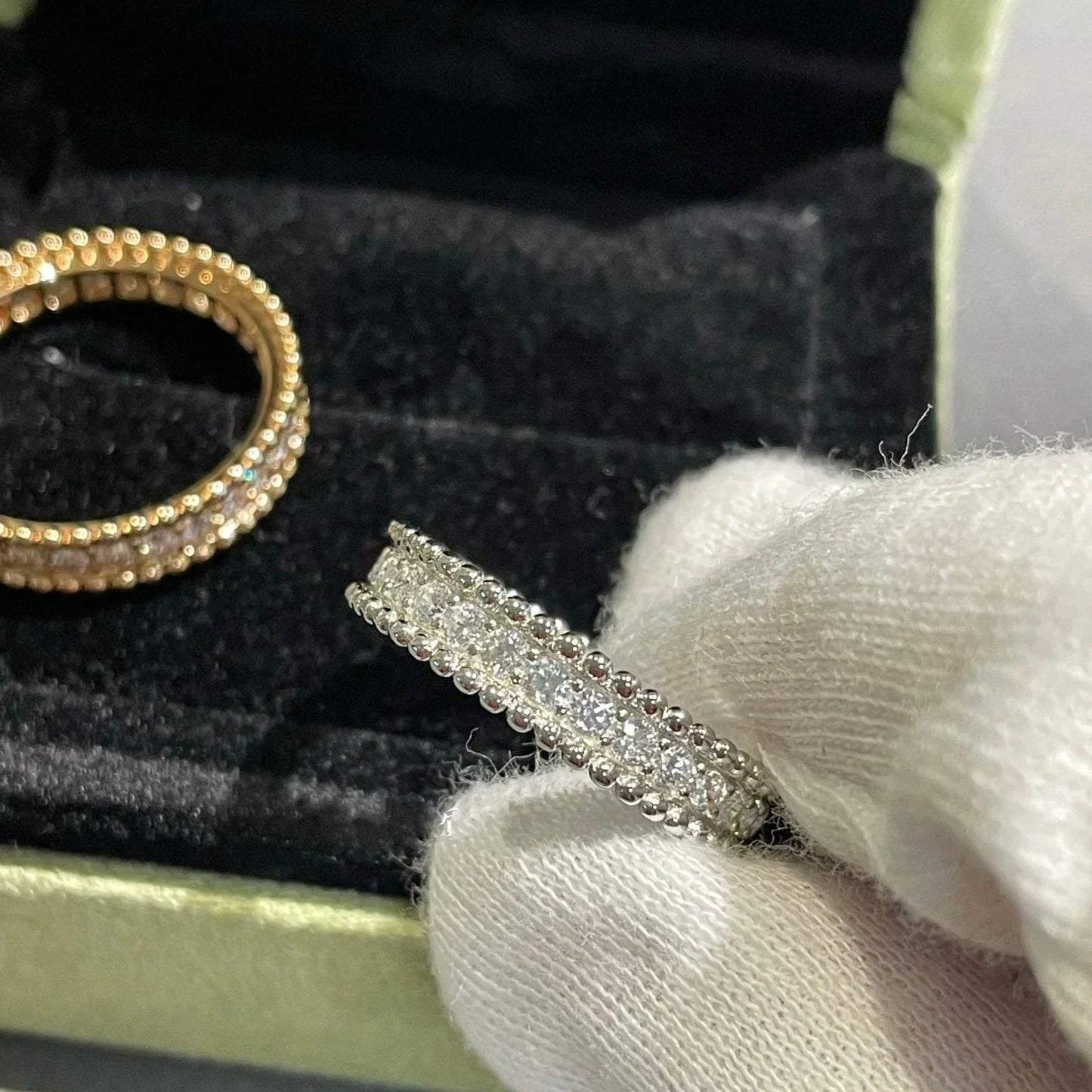 [Renovia Jewelry]PERLEE DIAMOND SILVER RING