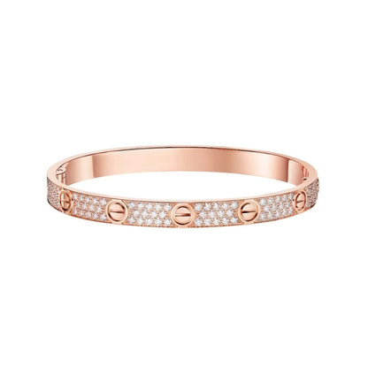 [Renovia Jewelry]LOVE BRACELET 6.1MM DIAMOND-PAVED