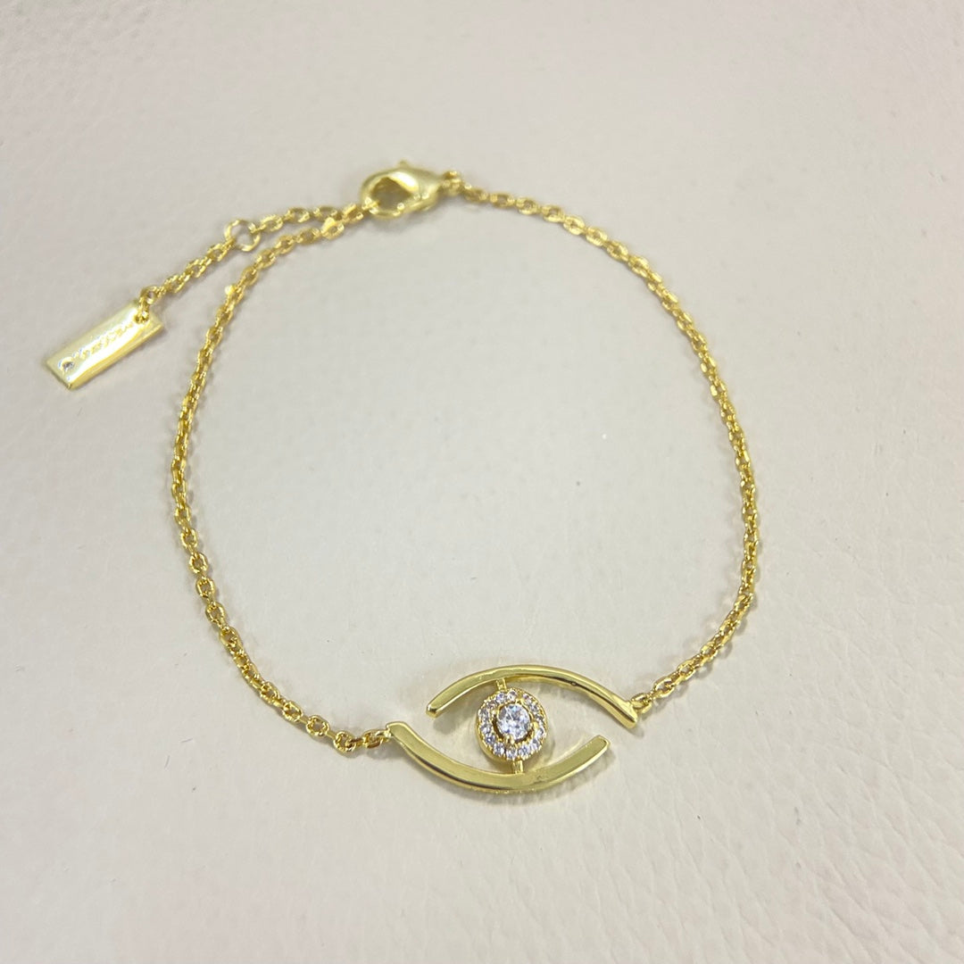 [Renovia Jewelry]Lucky Eye Pave-Set Diamond Bracelet