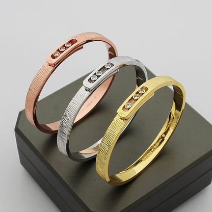 [Renovia Jewelry]Move Noa Ciselé bangle