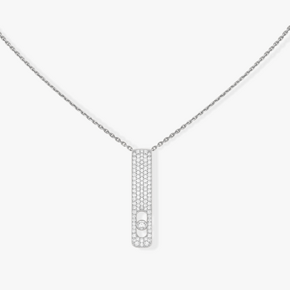 [Renovia Jewelry]MY FIRST DIAMOND PAVED NECKLACE