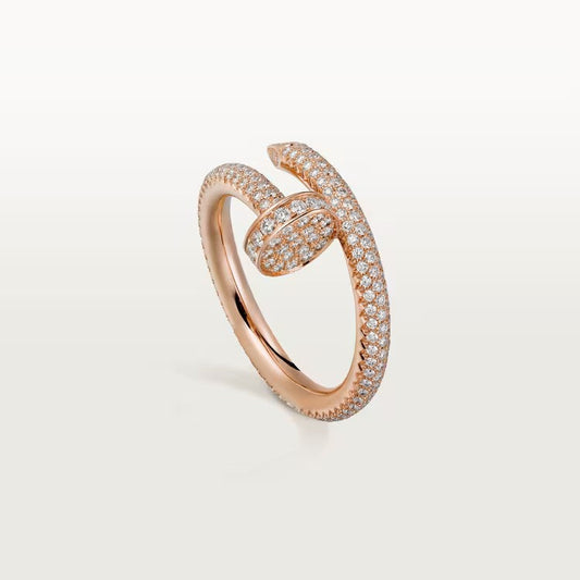 [Renovia Jewelry]JUSTE RING 2.6MM FULL DIAMOND