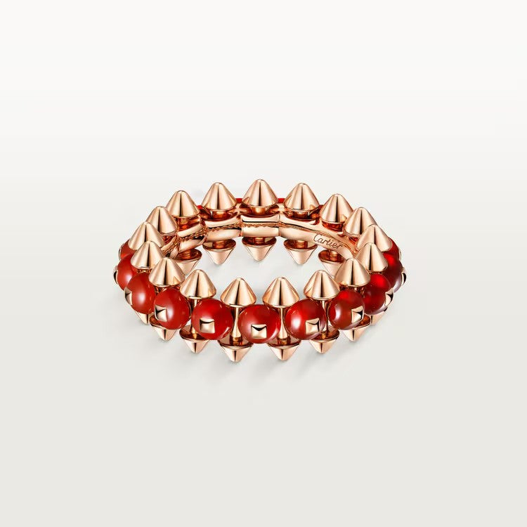 [Renovia Jewelry]CLASH 7.9MM AGATE CHALCEDONY RING