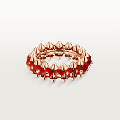 [Renovia Jewelry]CLASH 7.9MM AGATE CHALCEDONY RING