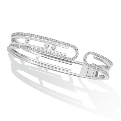 [Renovia Jewelry]MOVE 10TH PAVED DIAMOND BRACELET