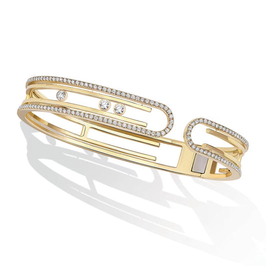 [Renovia Jewelry]MOVE 10TH PAVED DIAMOND BRACELET