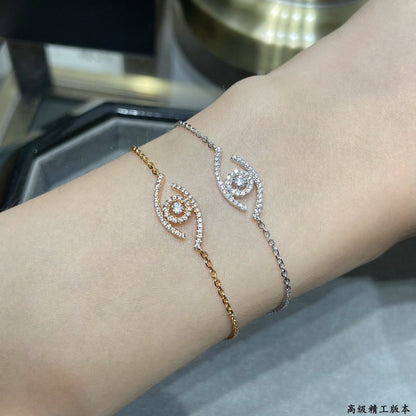 [Renovia Jewelry]Lucky Eye Pave-Set Diamond Bracelet