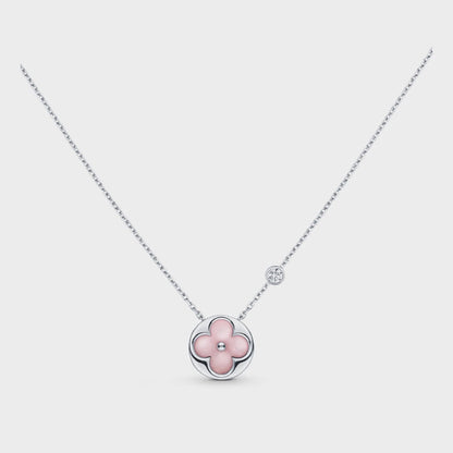 [Renovia Jewelry]SUN MOTIF PINK MOP SILVER BRACELET