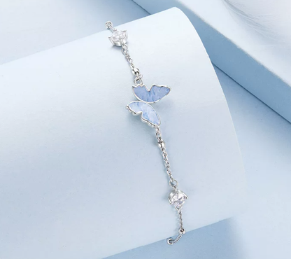 Blue Butterfly Bracelet