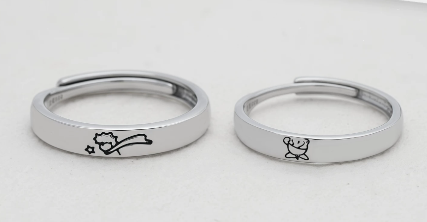 Couple rings for men and women