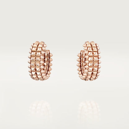 [Renovia Jewelry]CLASH 9.2MM DOUBLE ROW EARRINGS