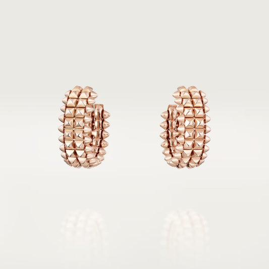 [Renovia Jewelry]CLASH 9.2MM DOUBLE ROW EARRINGS
