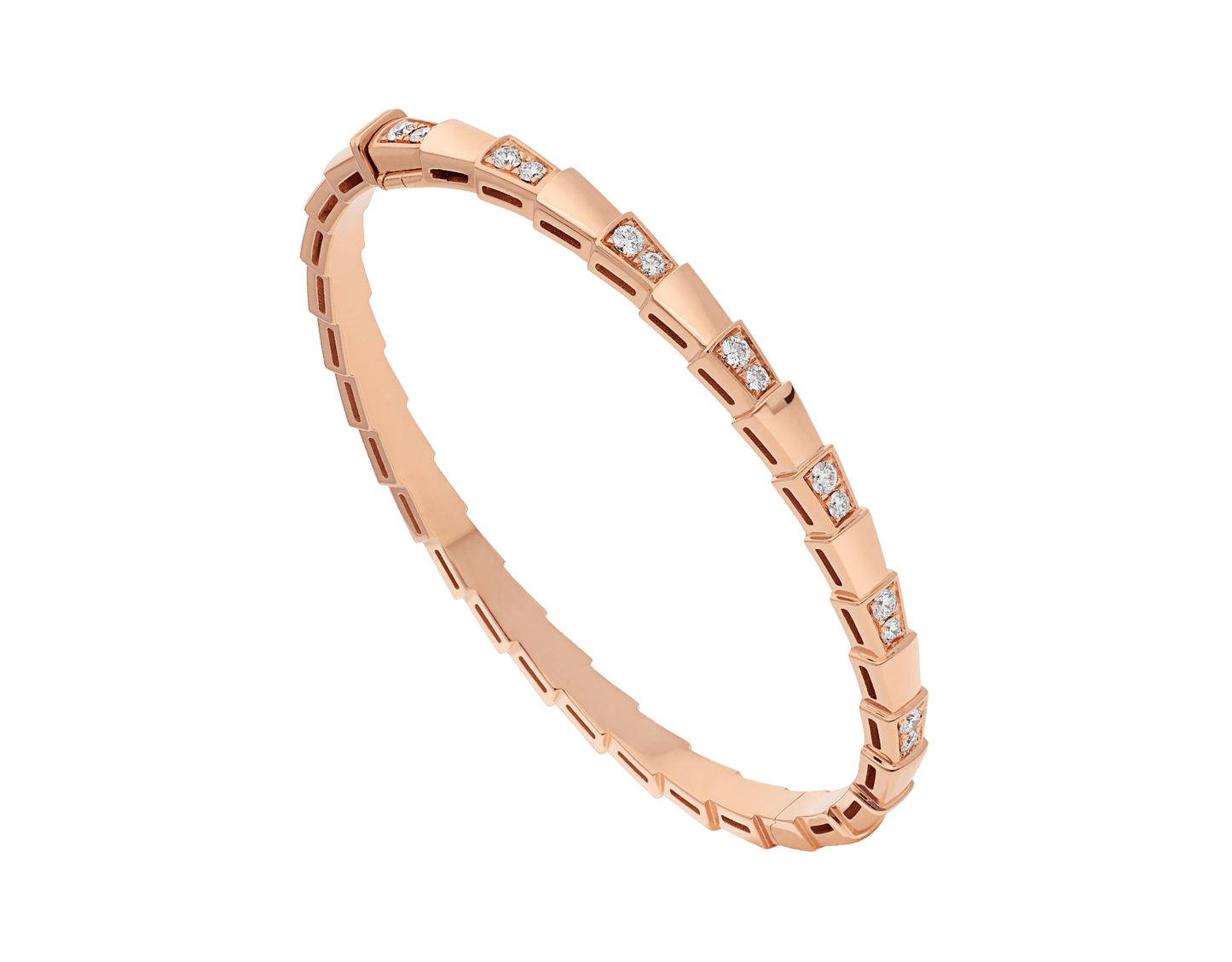 [Renovia Jewelry]SERPENTI SMALL BRACELET PINK GOLD DIAMOND