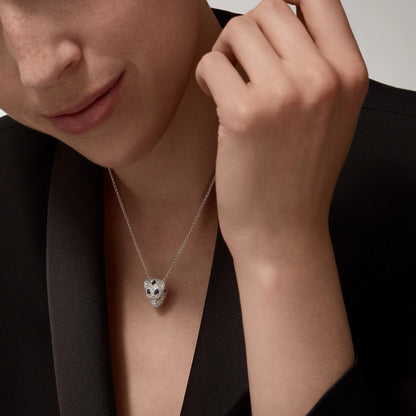[Renovia Jewelry]PANTHERE FULL DIAMOND NECKLACE