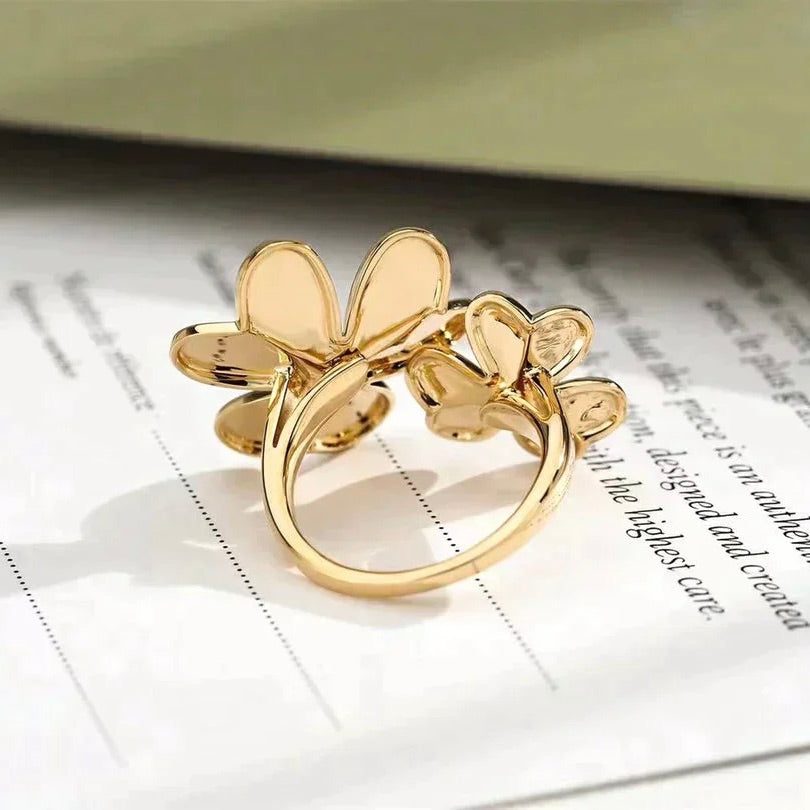 [Renovia Jewelry]CLOVER COMOS GOLD DIAMOND RING