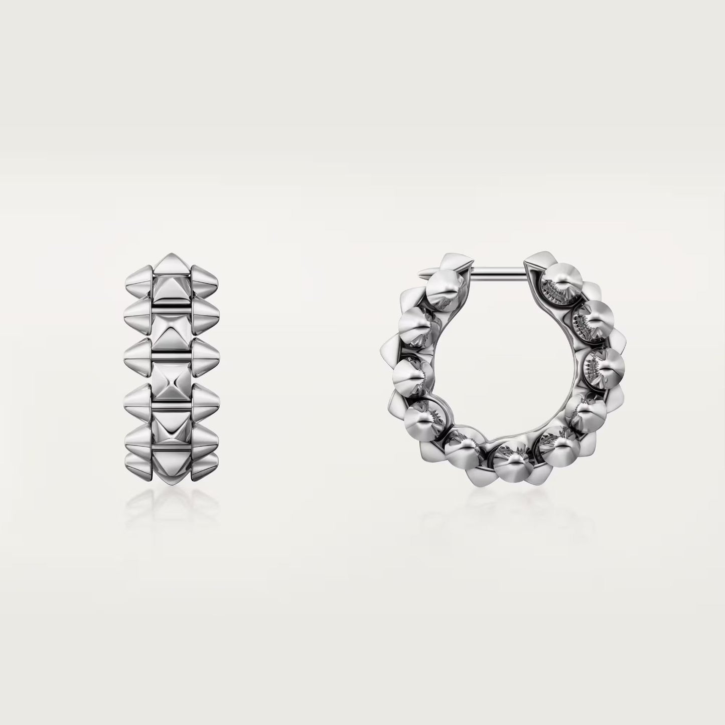 [Renovia Jewelry]CLASH MINI HOOP EARRINGS