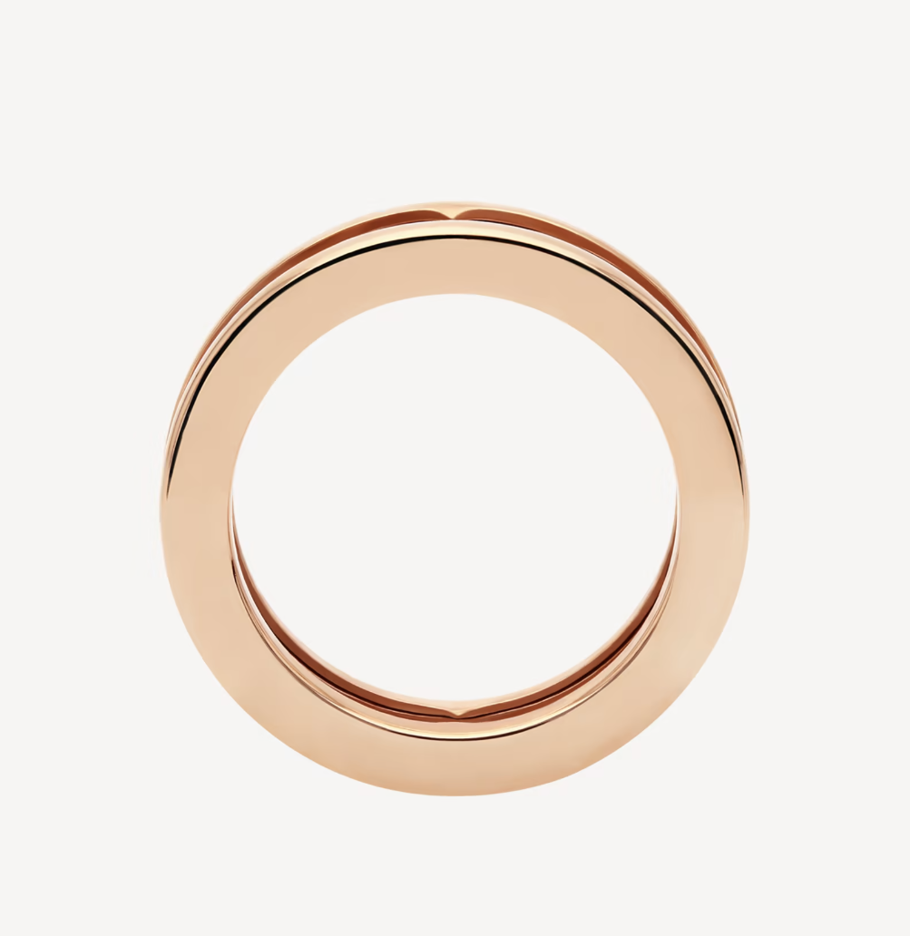 [Renovia Jewelry]ZERO 1 ONE-BAND WITH OPENWORK LOGO SPIRAL RING