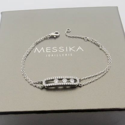 [Renovia Jewelry] Move Classique pavé bracelet