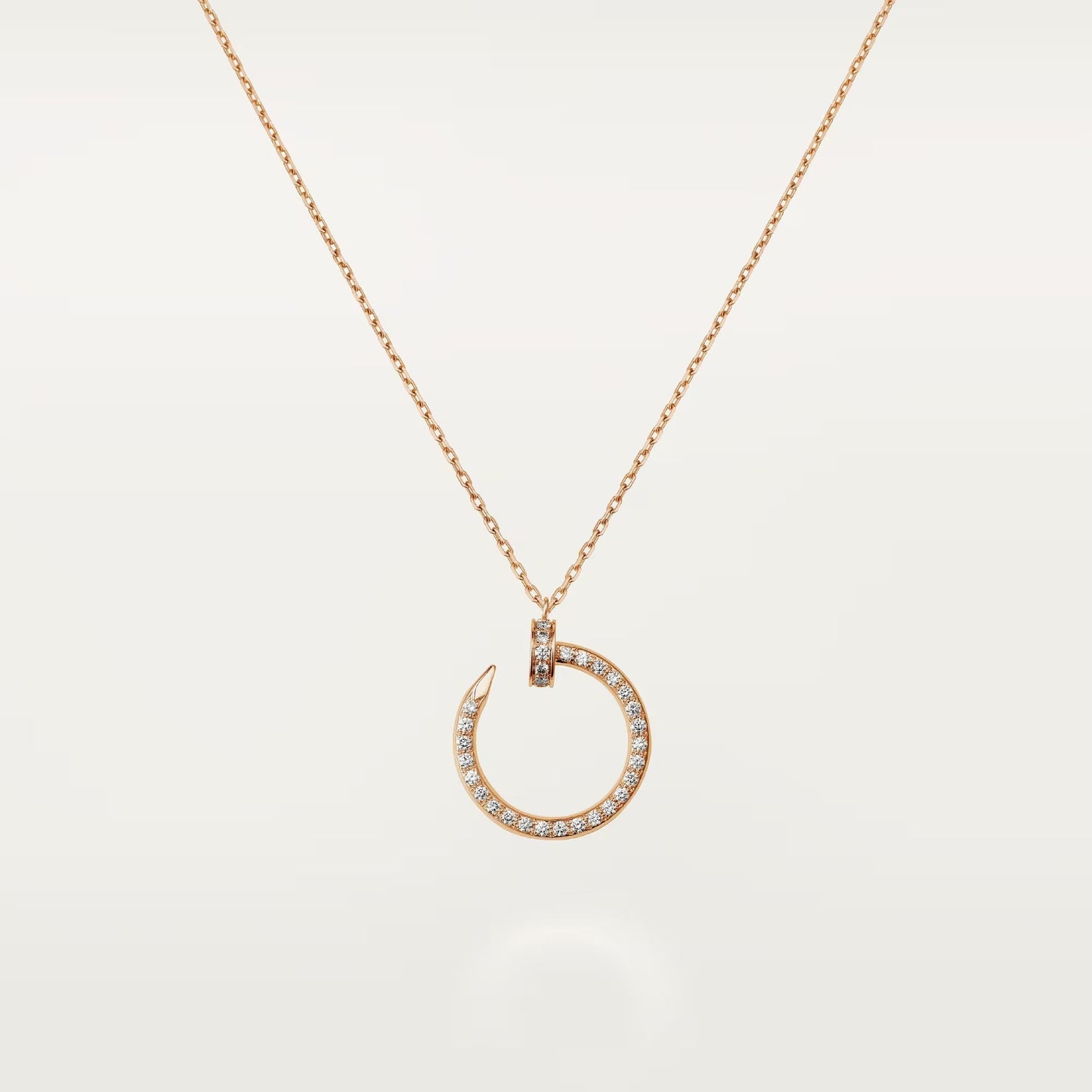 [Renovia Jewelry]JUSTE NECKLACE FULL DIAMOND