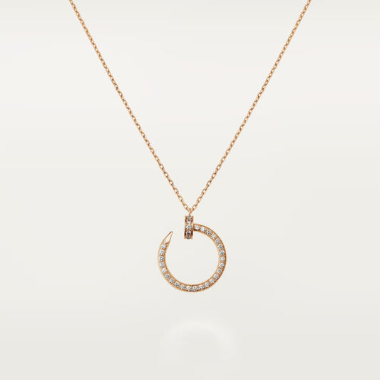 [Renovia Jewelry]JUSTE NECKLACE FULL DIAMOND