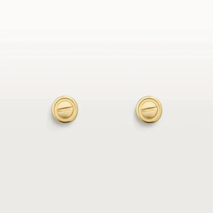 [Renovia Jewelry]LOVE EARRINGS GOLD 10MM