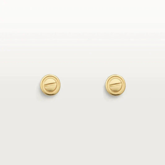 [Renovia Jewelry]LOVE EARRINGS GOLD 10MM