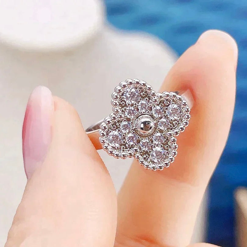 [Renovia Jewelry]CLOVER DIAMOND RING
