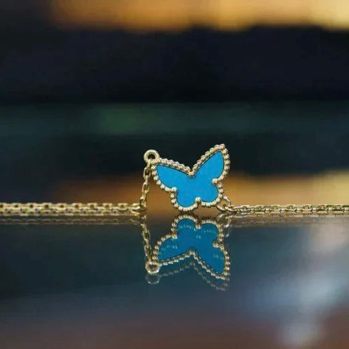[Renovia Jewelry]BUTTERFLY TURQUOISE BUTTERFLY BRACELET