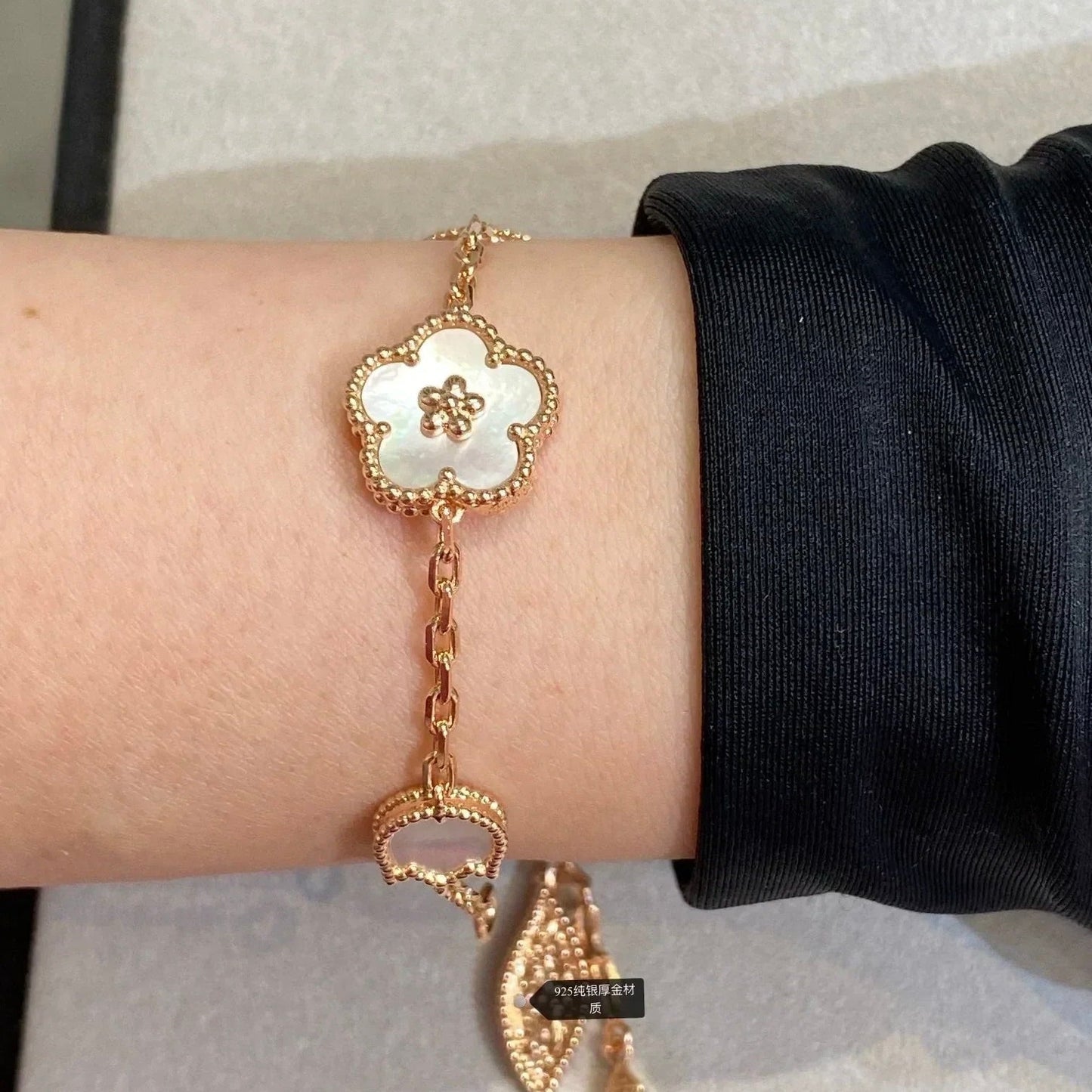 [Renovia Jewelry]LUCKY SPRING 5 MOTIF BRACELET