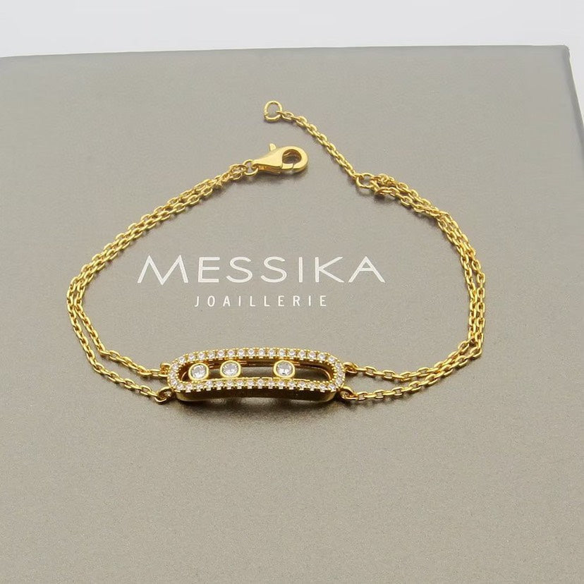 [Renovia Jewelry] Move Classique pavé bracelet
