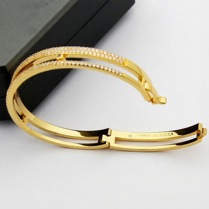 [Renovia Jewelry]Move Romane pavé bangle