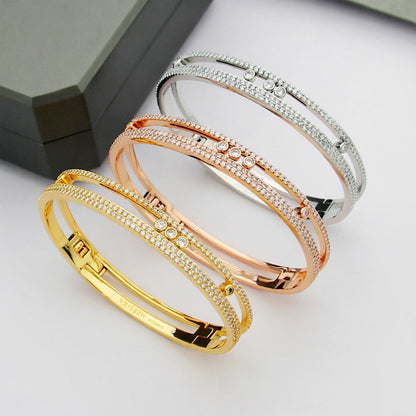 [Renovia Jewelry]Move Romane pavé bangle