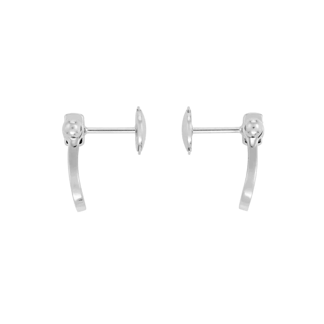 [Renovia Jewelry]FORCE 10 FULL DIAMOND STUD EARRINGS MINI MODEL