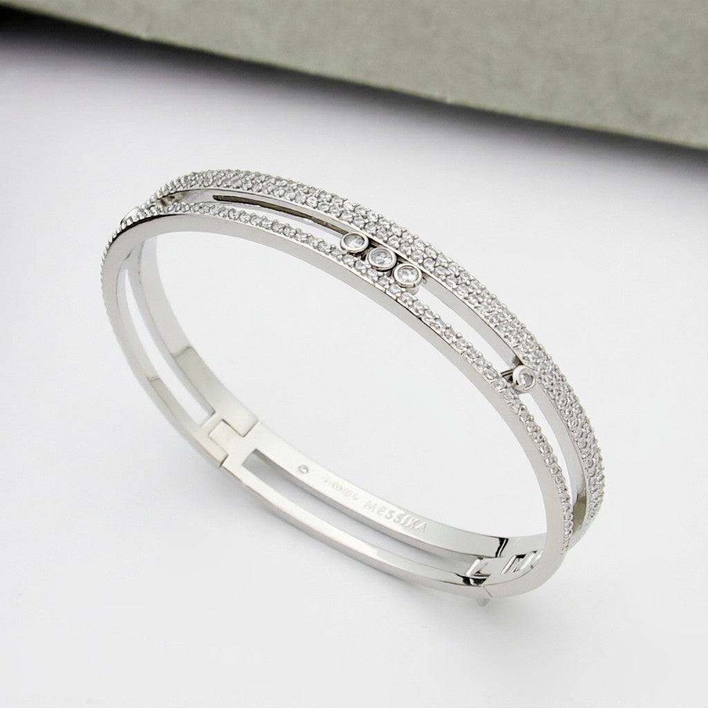 [Renovia Jewelry]Move Romane pavé bangle